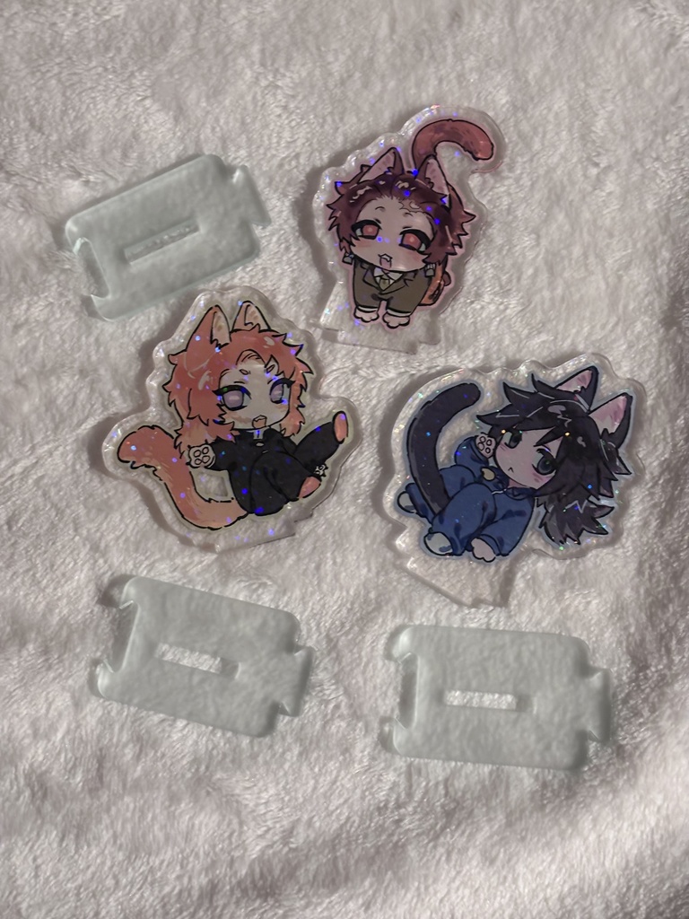 🐈🐾💧兄弟 ホログラムアクスタ