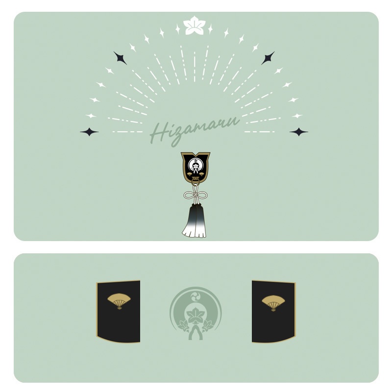 パスケース 膝丸イメージ