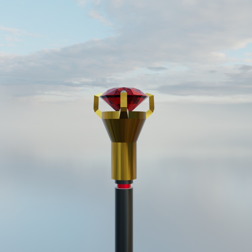 RubyWand/ルビーの杖(オリジナル3Dモデル)