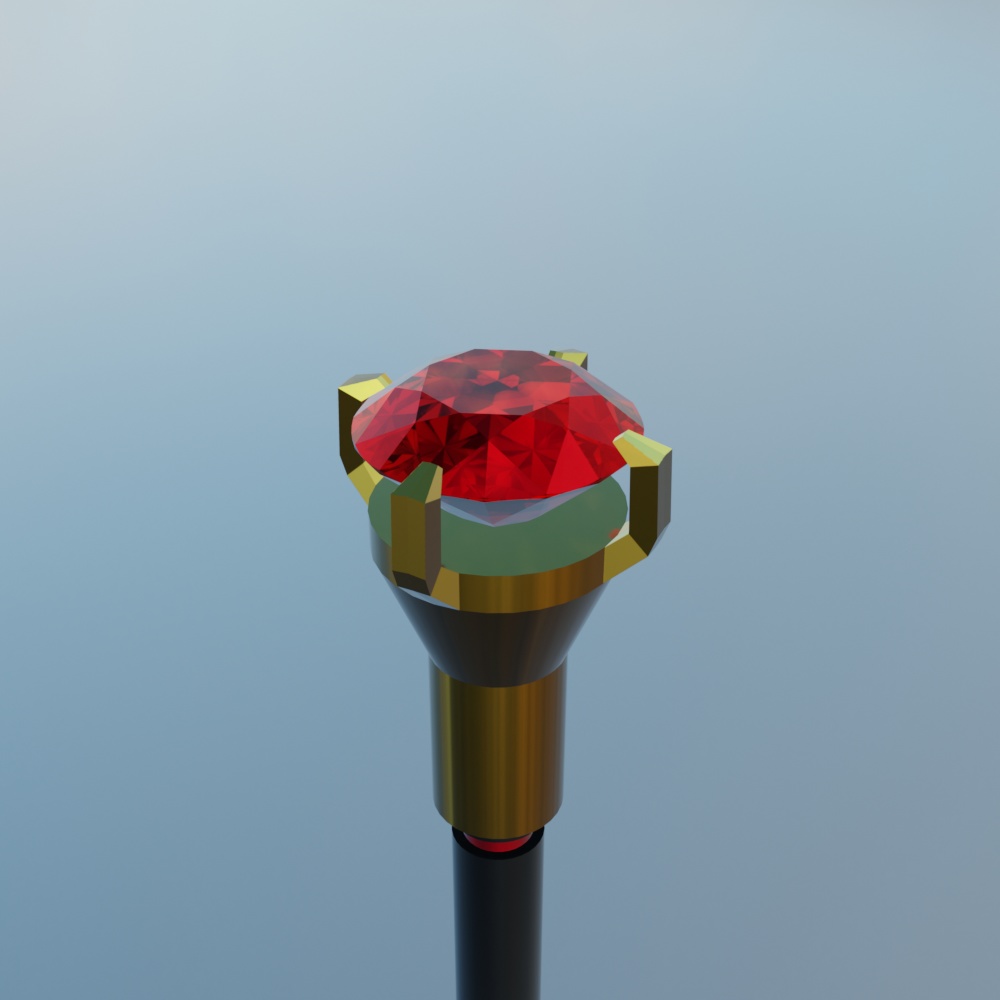 RubyWand/ルビーの杖(オリジナル3Dモデル)