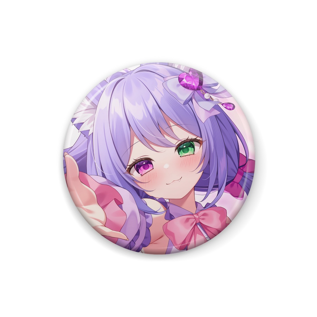 【缶バッジ】らいとにゃ改変あまなつちゃんお誕生日グッズ2026