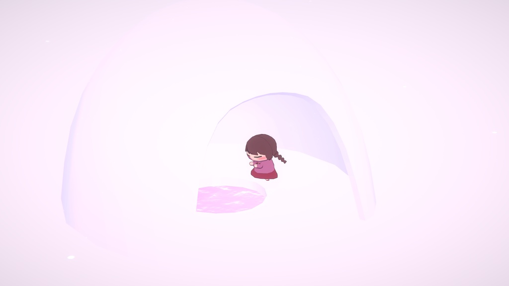 【Free】Yumenikki / ゆめにっき「窓付き」3Dモデル VRC用セッティング済