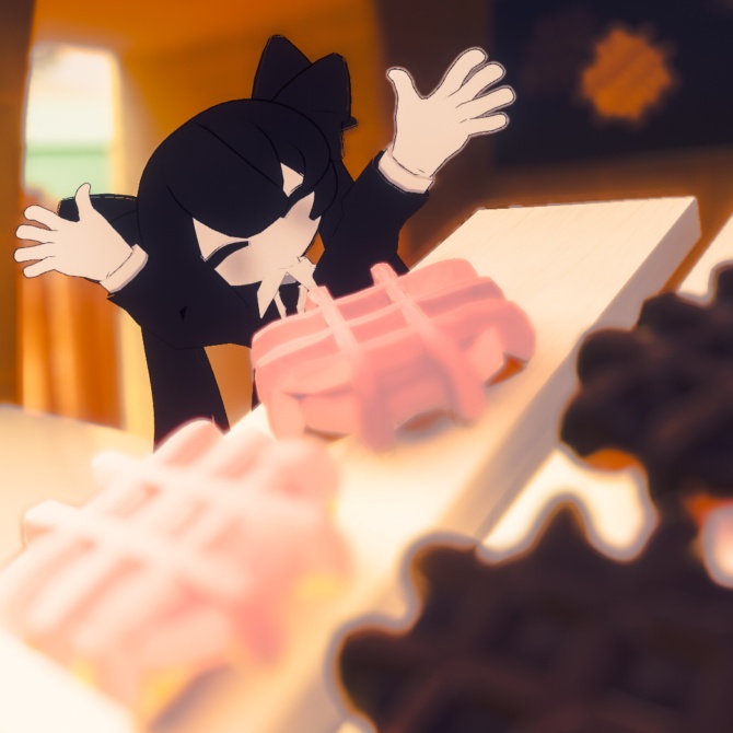 【ミニ夏水トウ】表情追加パッチ【BlendShape+表情ギミック】