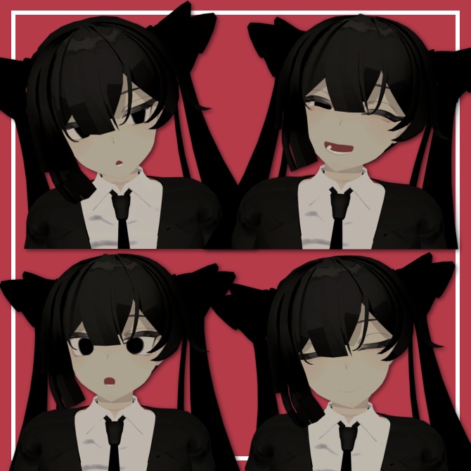 無料版あり【夏水トウ】フェイトラギミック追加パッチ【BlendShape+VRCFT】