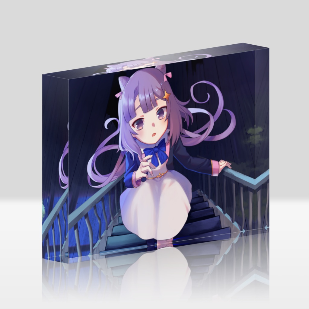 くらやみのさき‐アクリルブロック