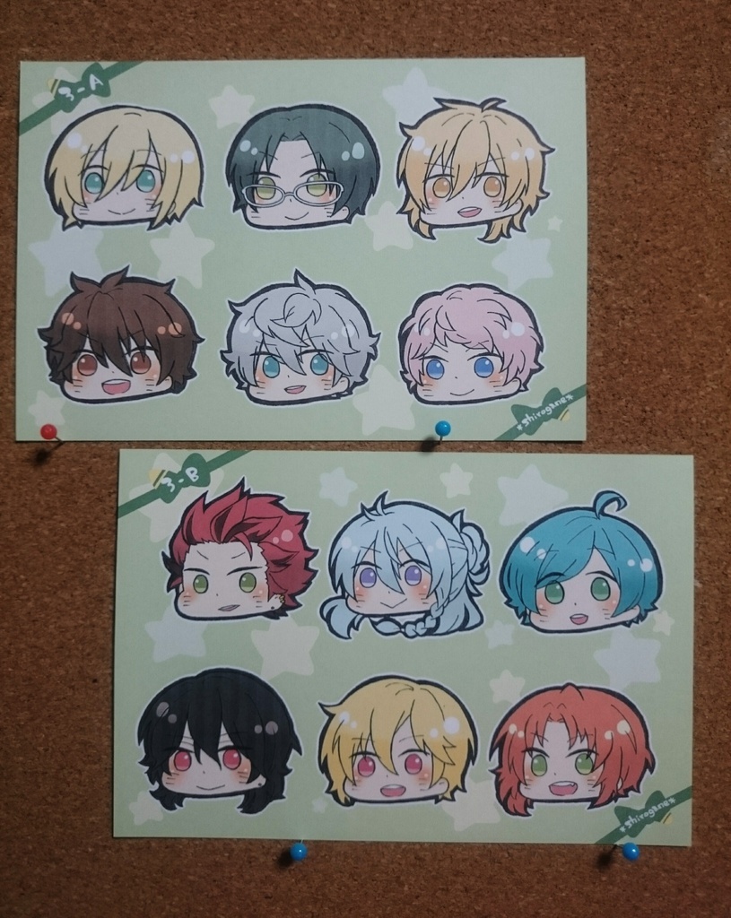 ポストカード「あんスタクラス別」