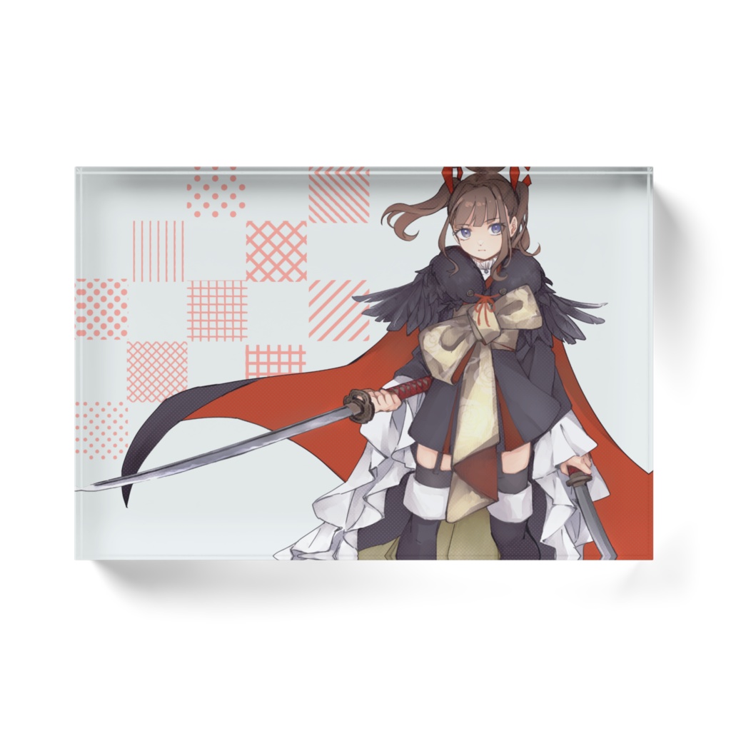 【オリジナル】MECHA TSUYOSOU NA TSUINTE CHAN【アクリルブロック】