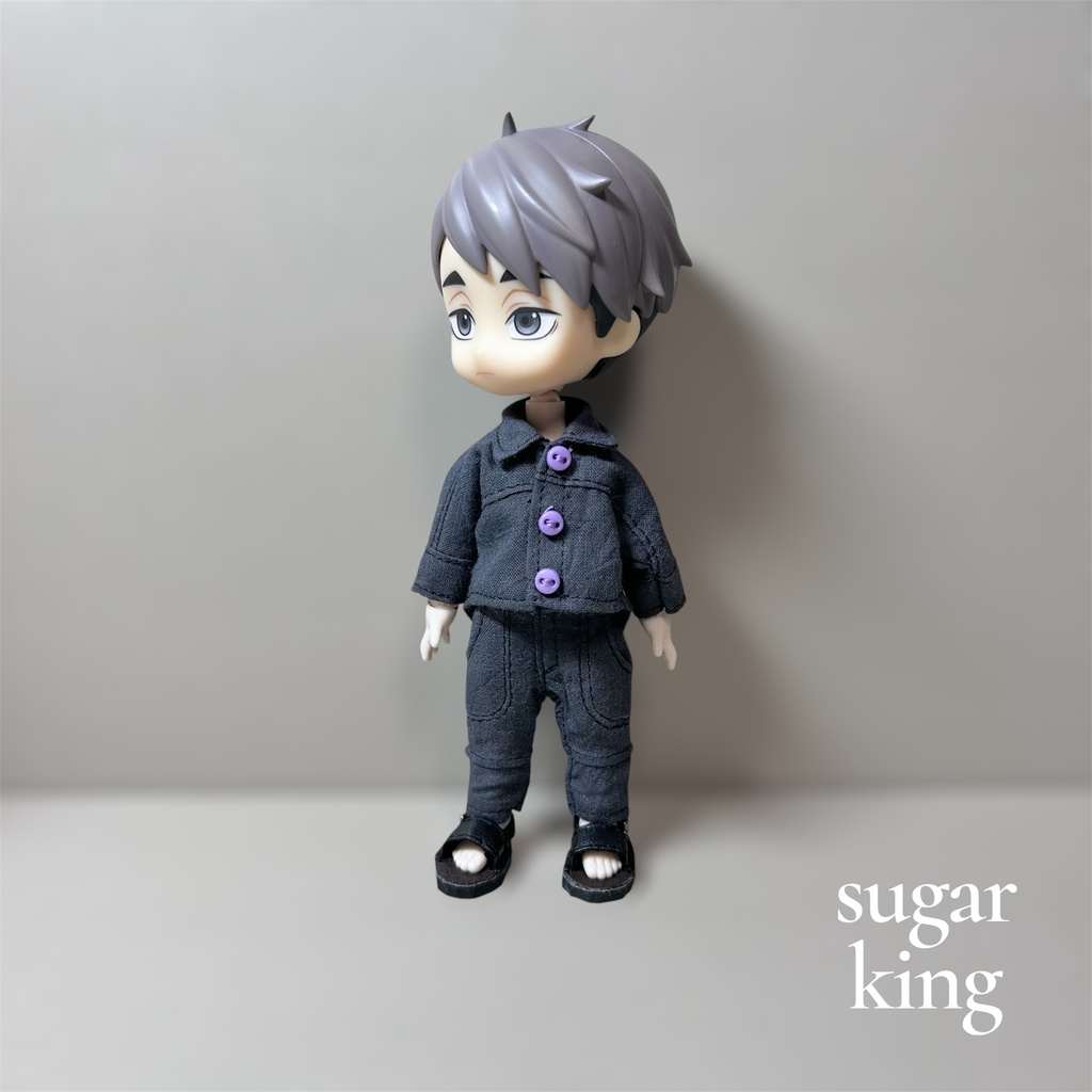 オビツ11  シャツ&ステッチパンツ
