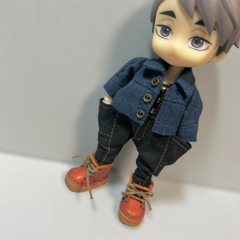 オビツ11 袖なしツナギとジャケット