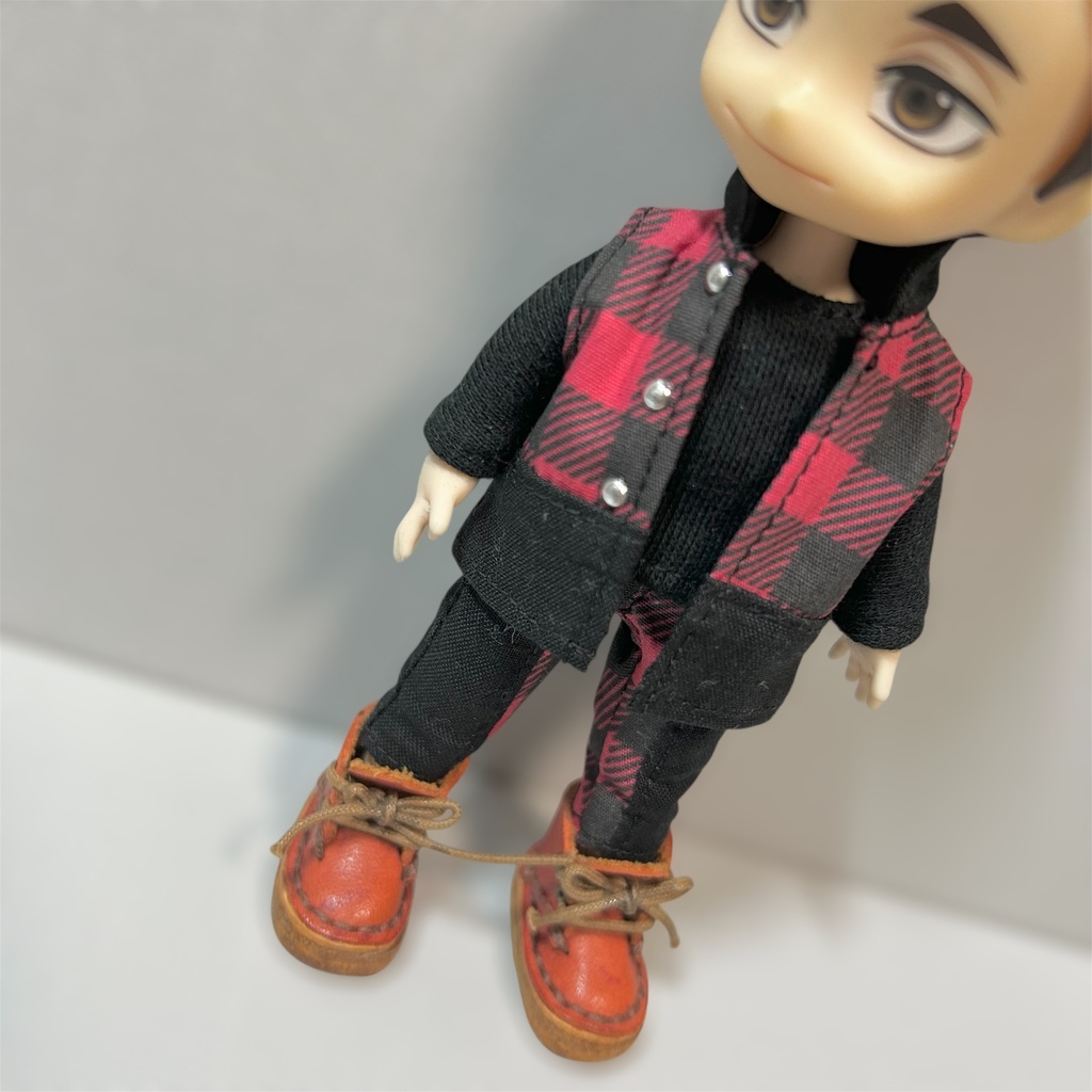 オビツ11 ベストと切り替えパンツ