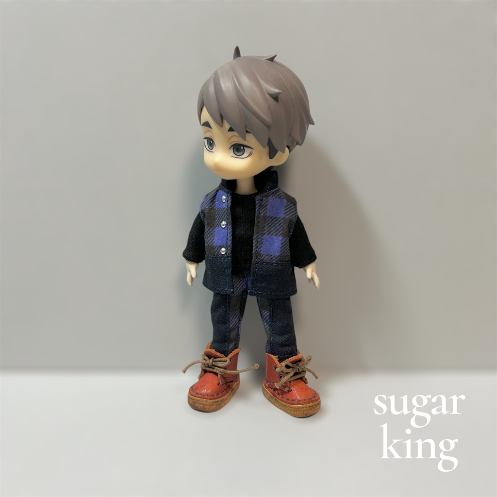 オビツ11 ベストと切り替えパンツ