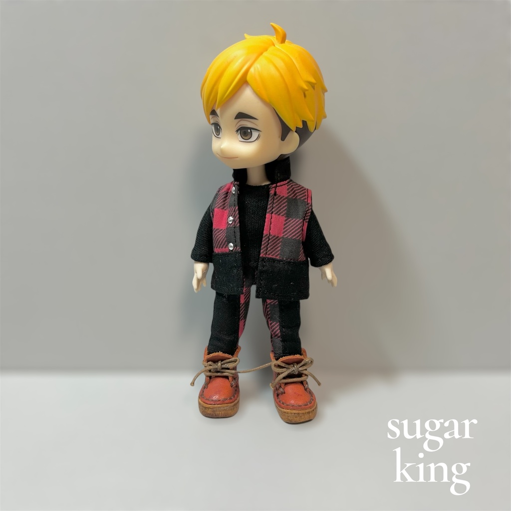 オビツ11 ベストと切り替えパンツ