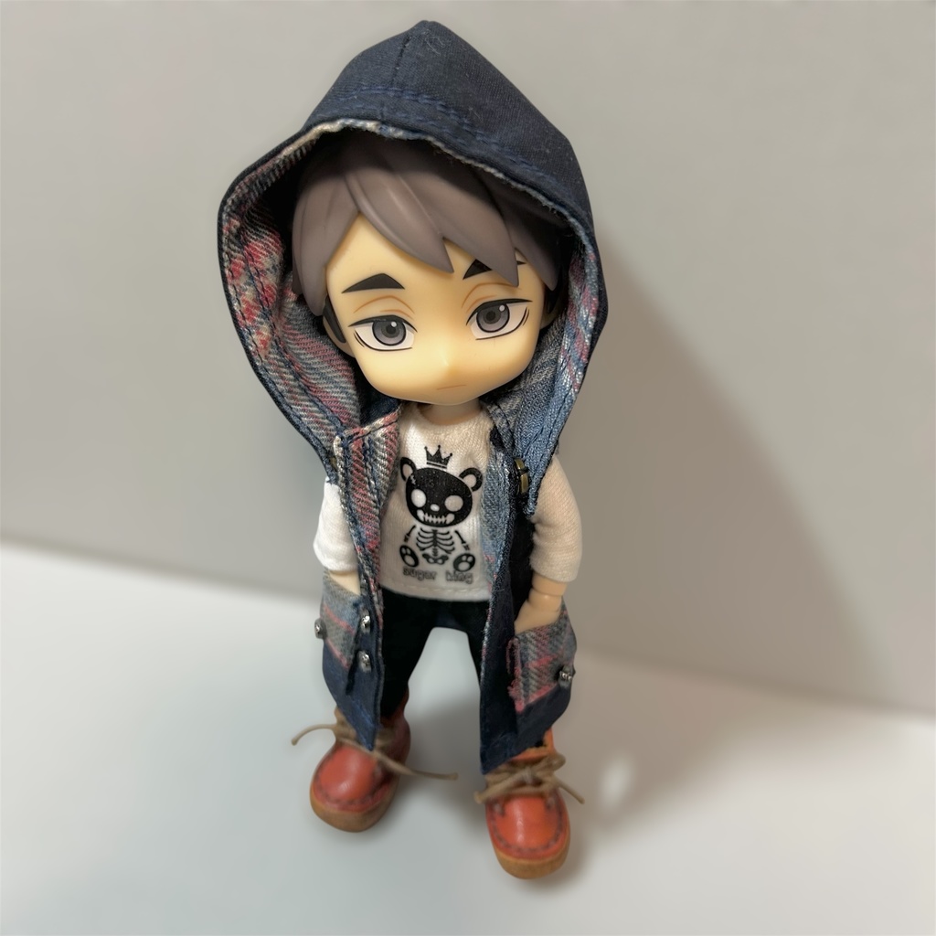 オビツ11 フードが被れるベスト