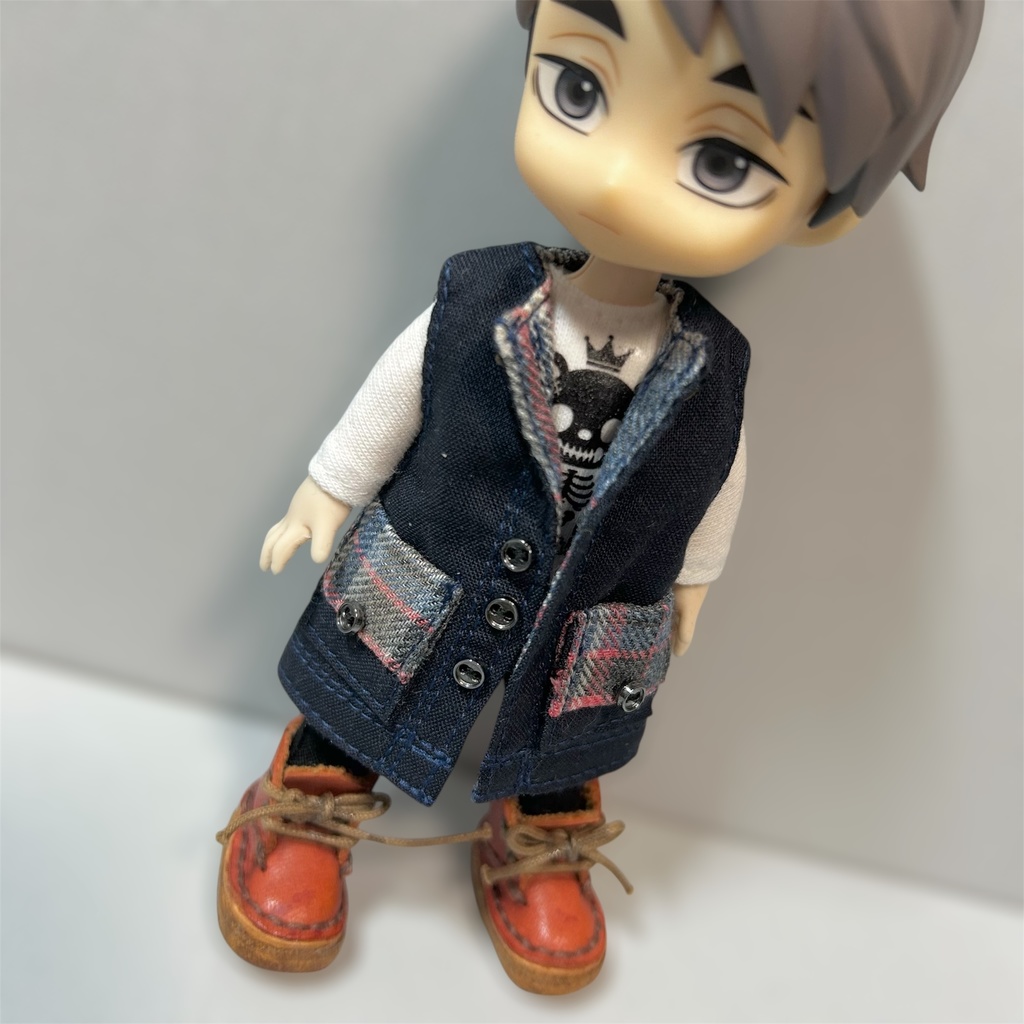 オビツ11 フードが被れるベスト