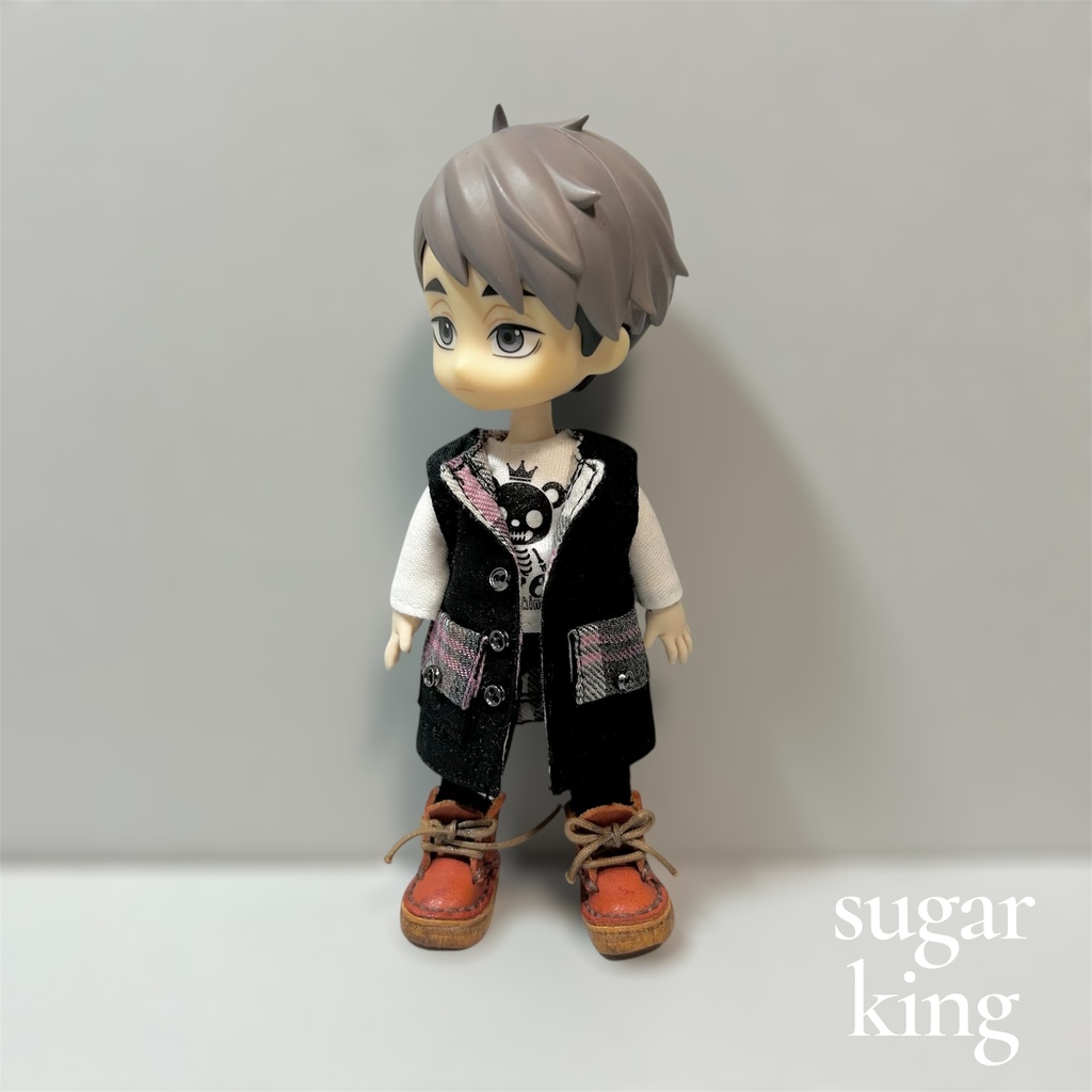 オビツ11 フードが被れるベスト