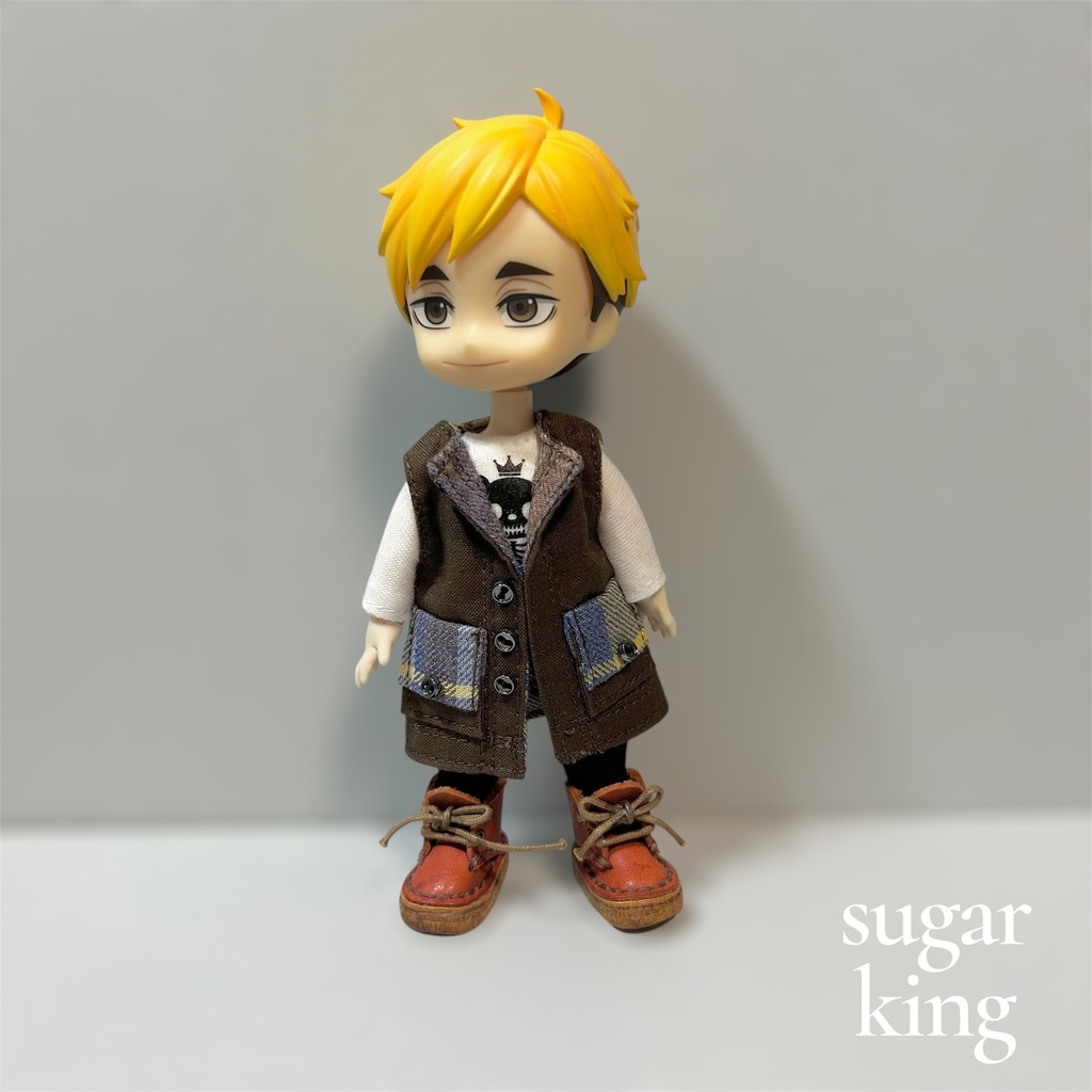 オビツ11 フードが被れるベスト