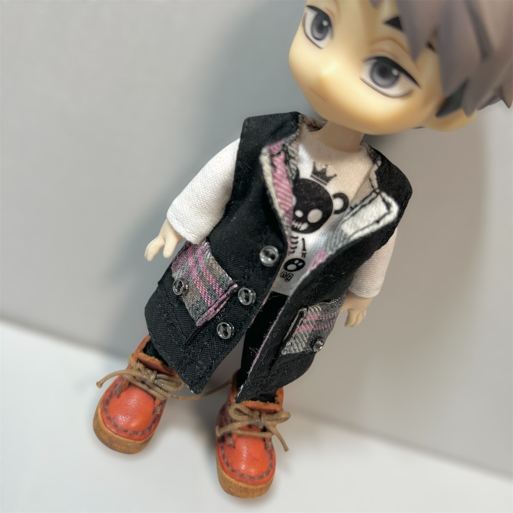 オビツ11 フードが被れるベスト