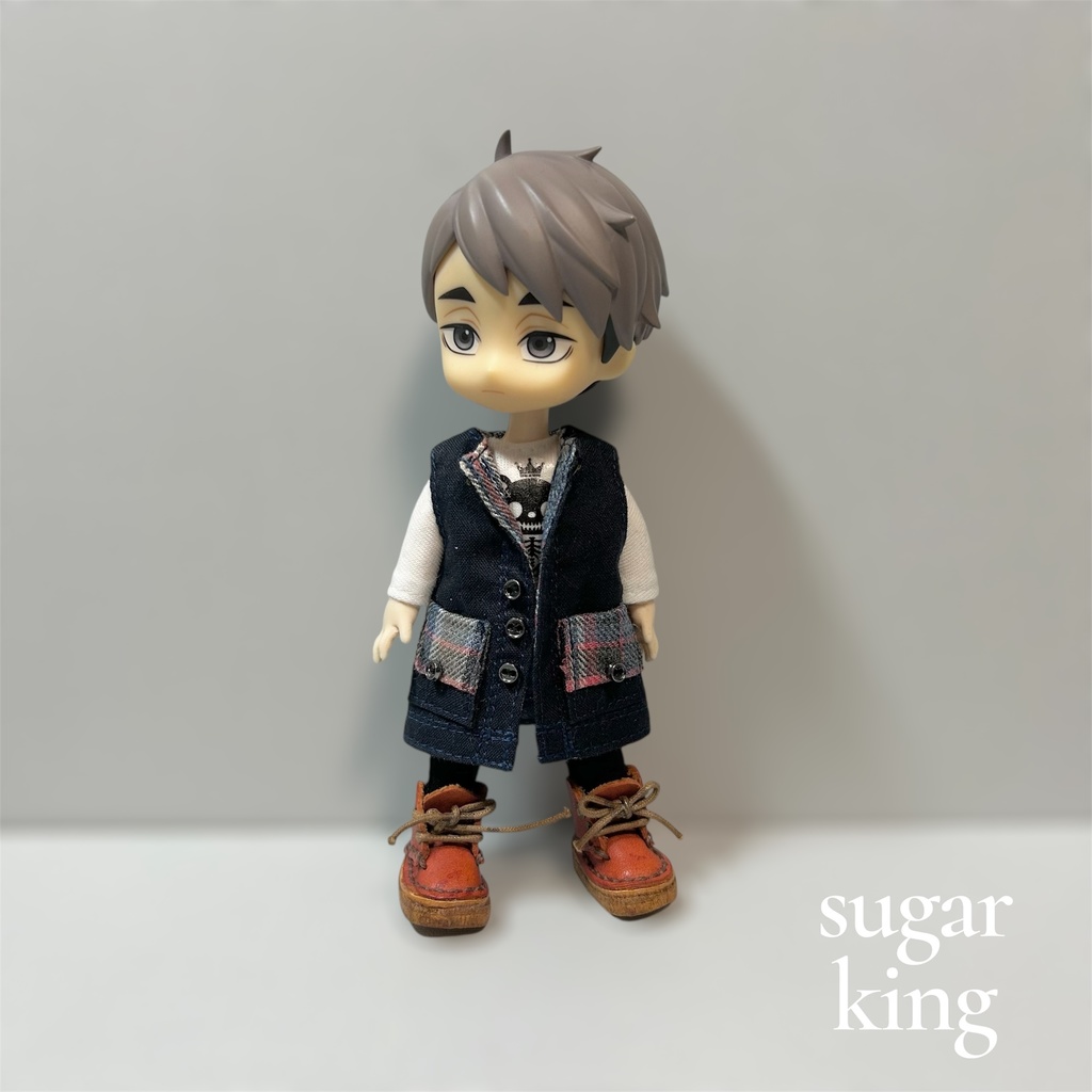 オビツ11 フードが被れるベスト