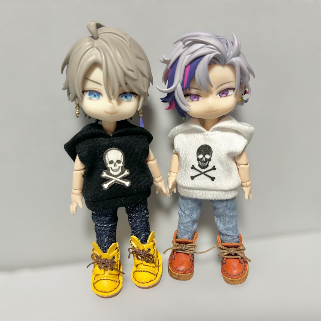 オビツ11 ねんどろいど プリント袖なしパーカー
