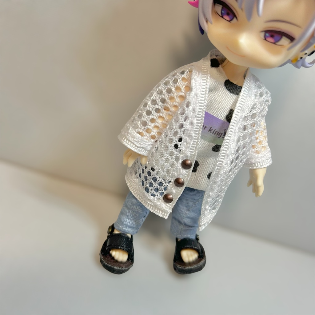 オビツ11 ねんどろいど メッシュカーディガン