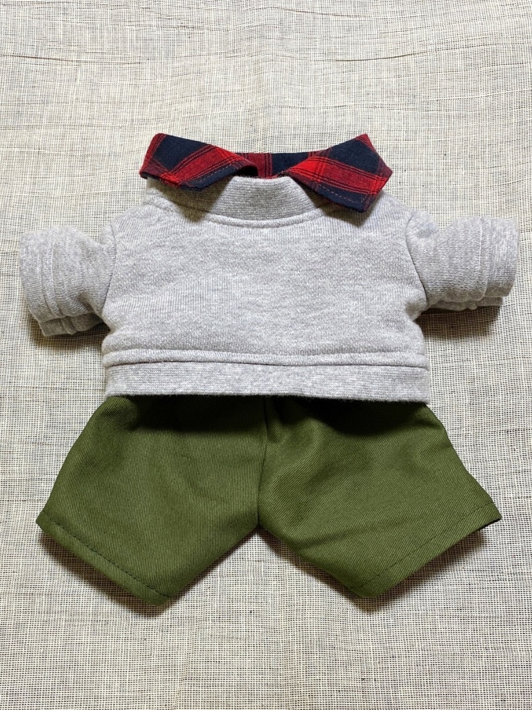 ぬいぐるみ服3点セット