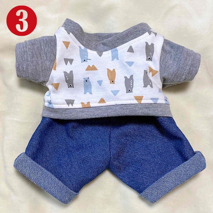 ぬいぐるみ服 2点セット