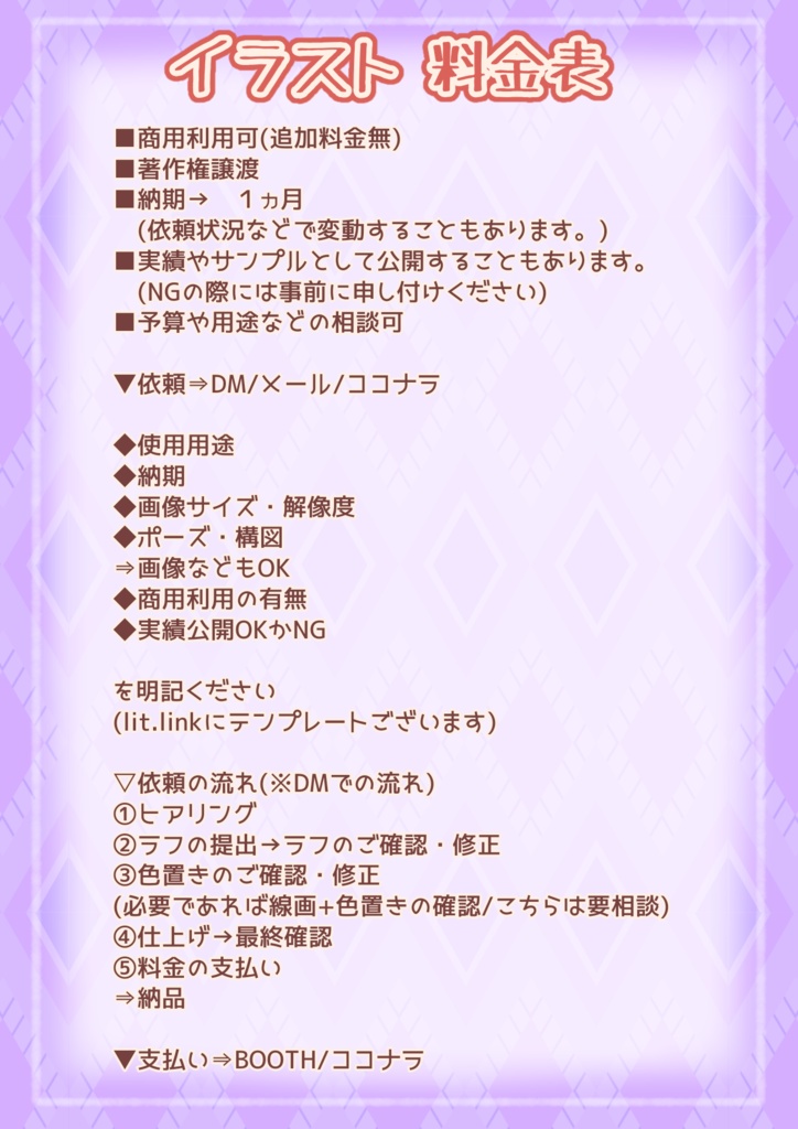 イラスト有償依頼