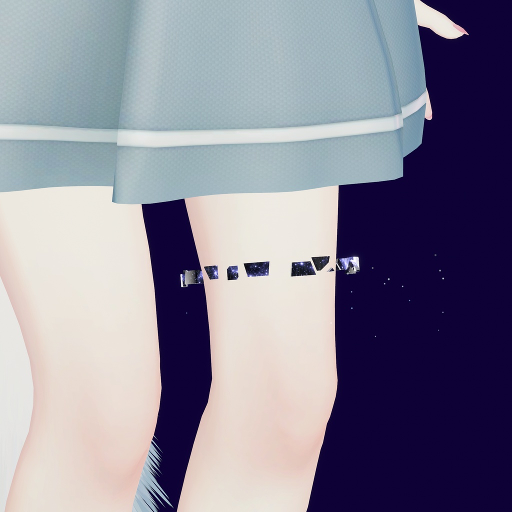 【公開記念価格】砕けた星空のヘイロー - Cosmic Fragments Halo【VRChat想定】