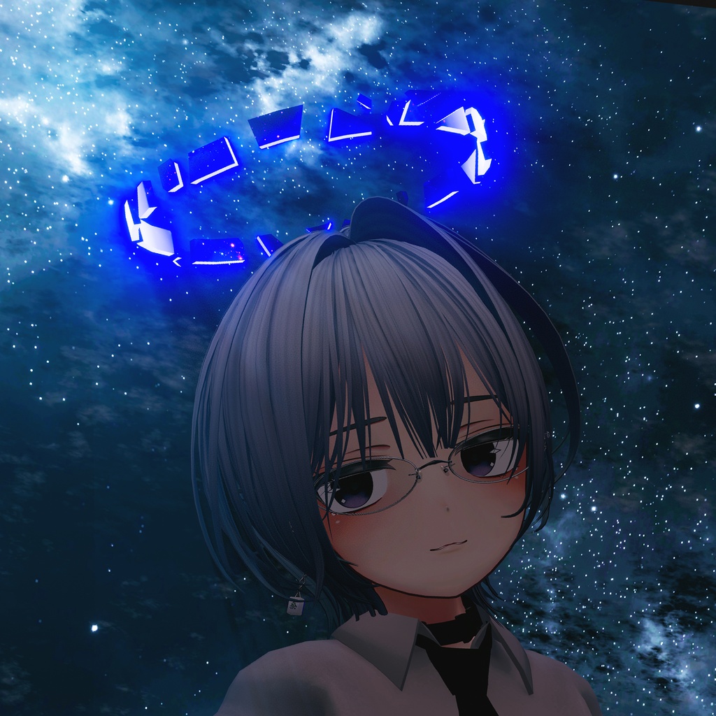 【公開記念価格】砕けた星空のヘイロー - Cosmic Fragments Halo【VRChat想定】
