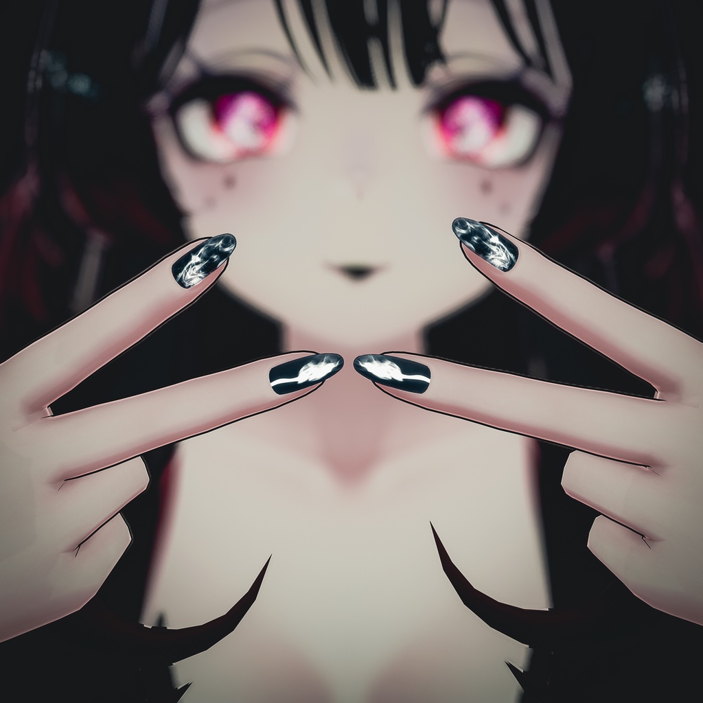 Smoked Out 爪テクスチャ(10アバター対応・10色)