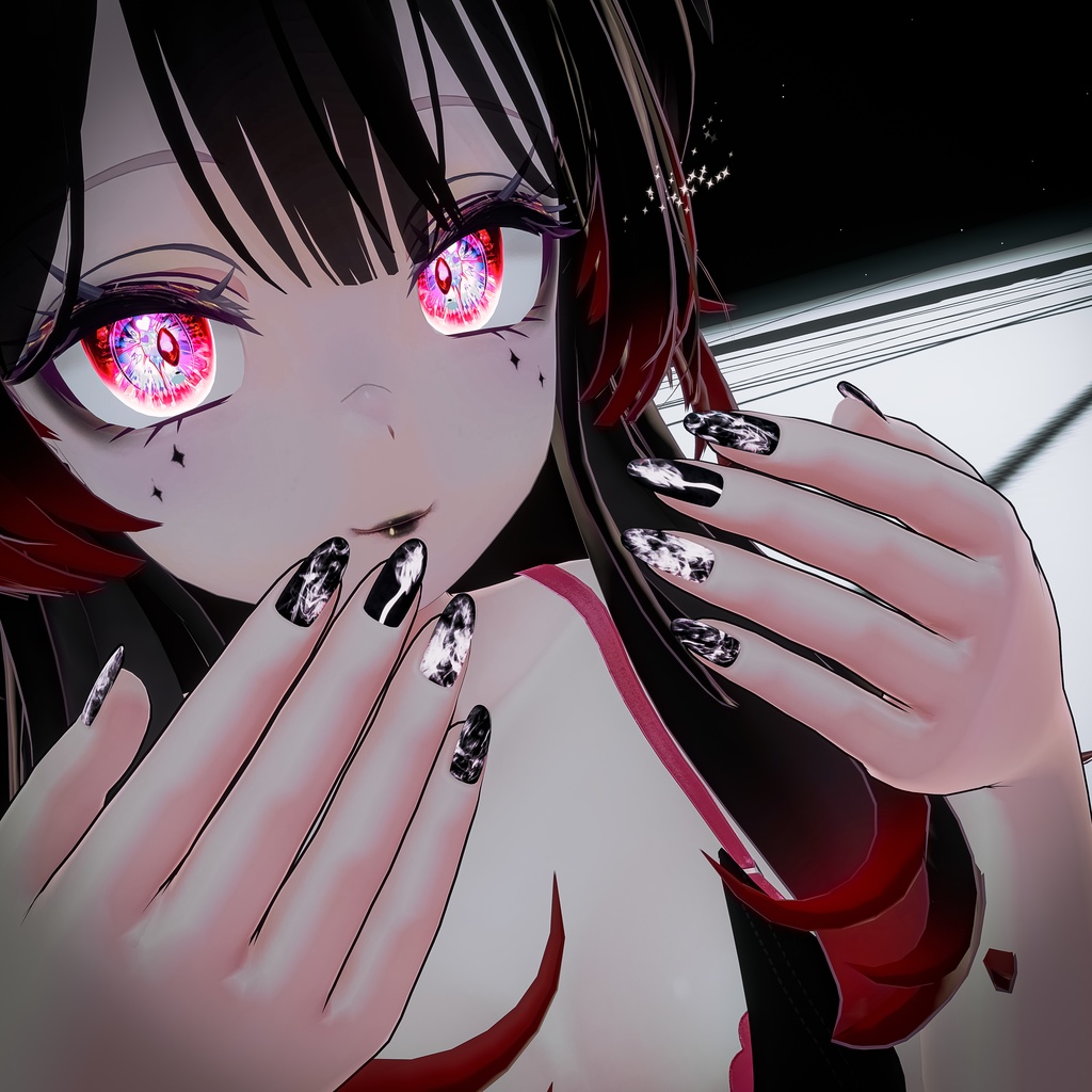 Smoked Out 爪テクスチャ(10アバター対応・10色)