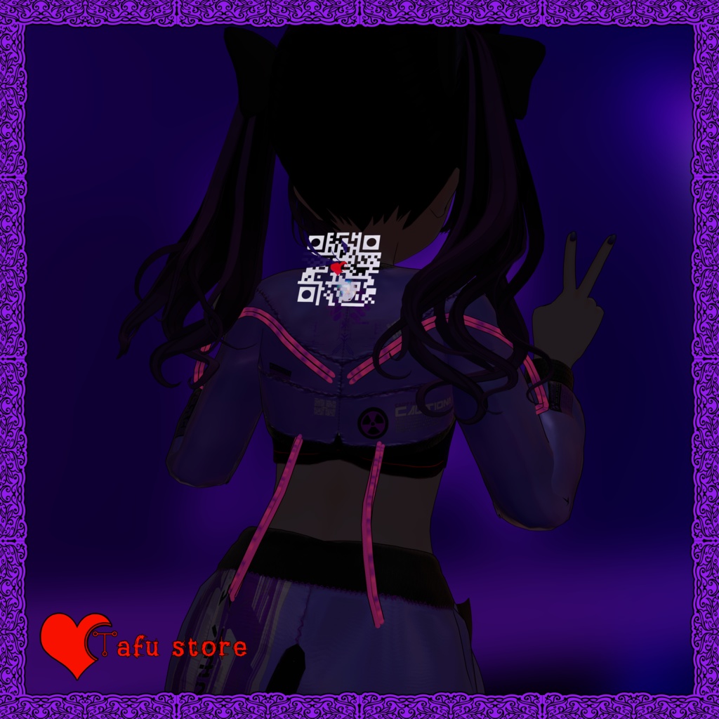 Neon Limit|VRChat衣装|ネオン&ホログラム 💜