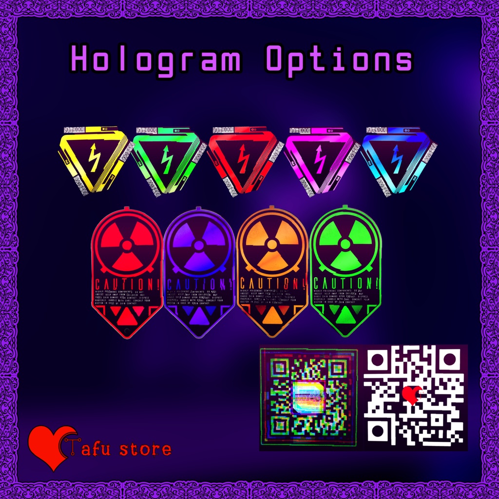 Neon Limit|VRChat衣装|ネオン&ホログラム 💜