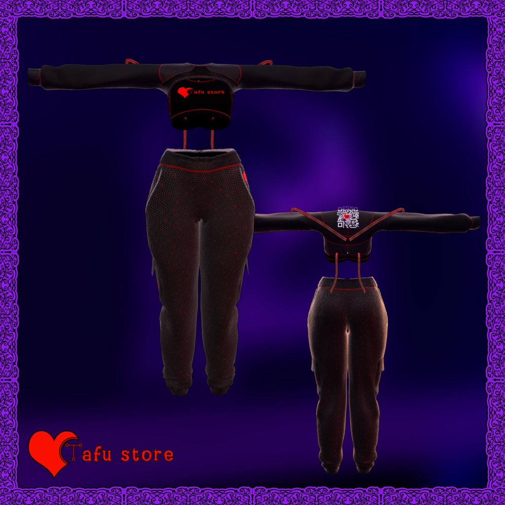 Neon Limit|VRChat衣装|ネオン&ホログラム 💜