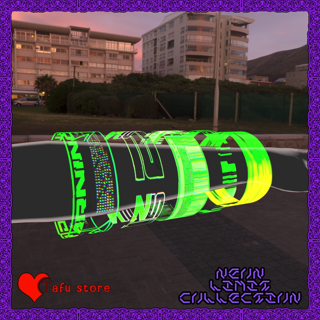 Neon Holo Bracelets 💖 アバター・ブレスレット  💖 VRChat 💖