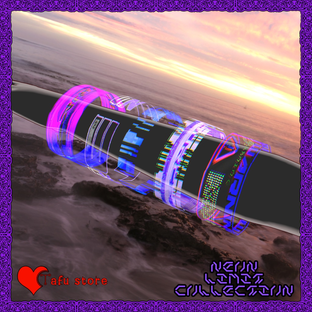 Neon Holo Bracelets 💖 アバター・ブレスレット  💖 VRChat 💖
