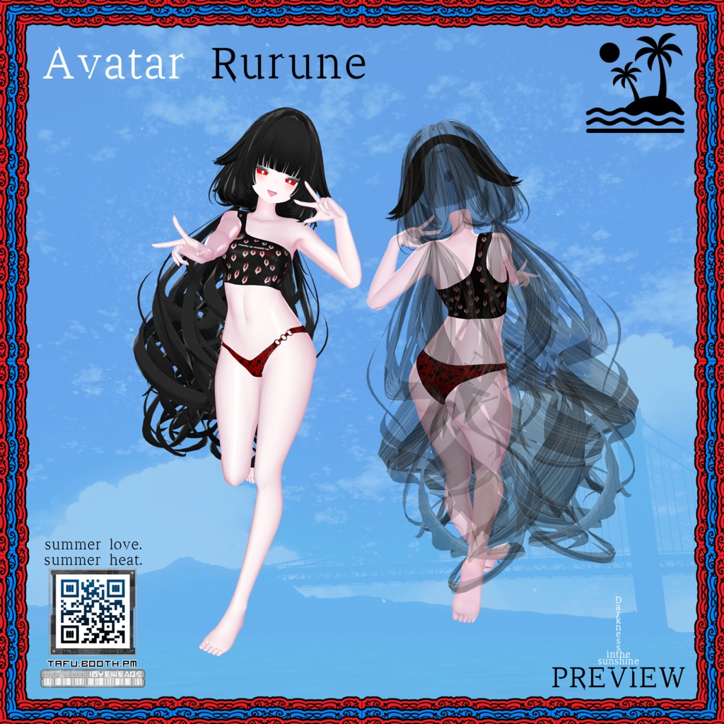 Lovewear C|VRChat ビキニ衣装 ❤️🔥10アバター対応