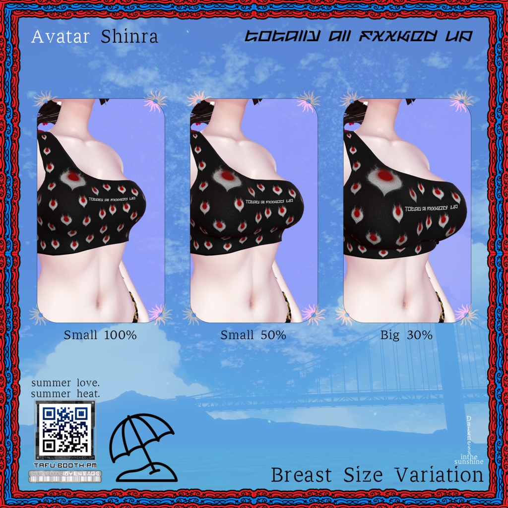 Lovewear C|VRChat ビキニ衣装 ❤️🔥10アバター対応