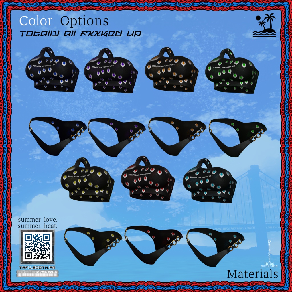 Lovewear C|VRChat ビキニ衣装 ❤️🔥10アバター対応