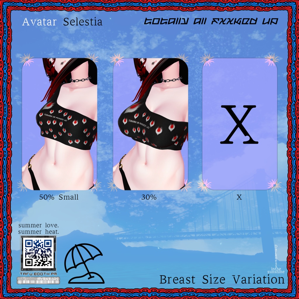 Lovewear C|VRChat ビキニ衣装 ❤️🔥10アバター対応