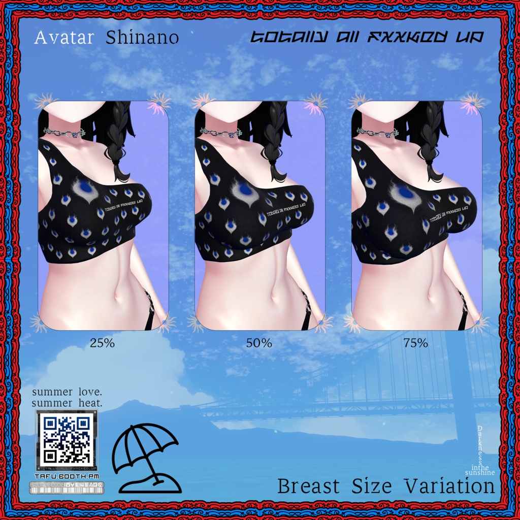 Lovewear C|VRChat ビキニ衣装 ❤️🔥10アバター対応