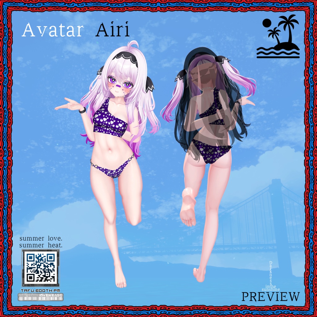 Lovewear C|VRChat ビキニ衣装 ❤️🔥10アバター対応