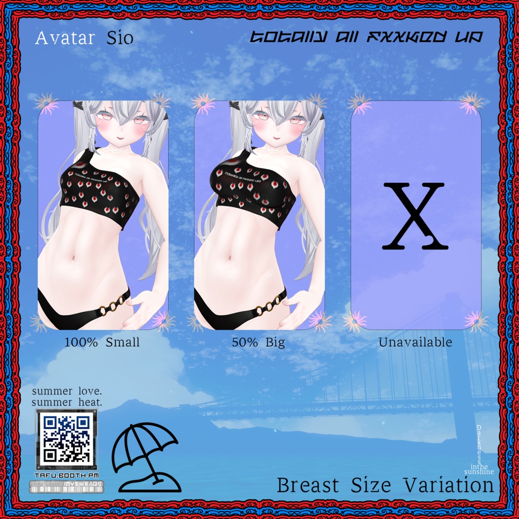 Lovewear C|VRChat ビキニ衣装 ❤️🔥10アバター対応