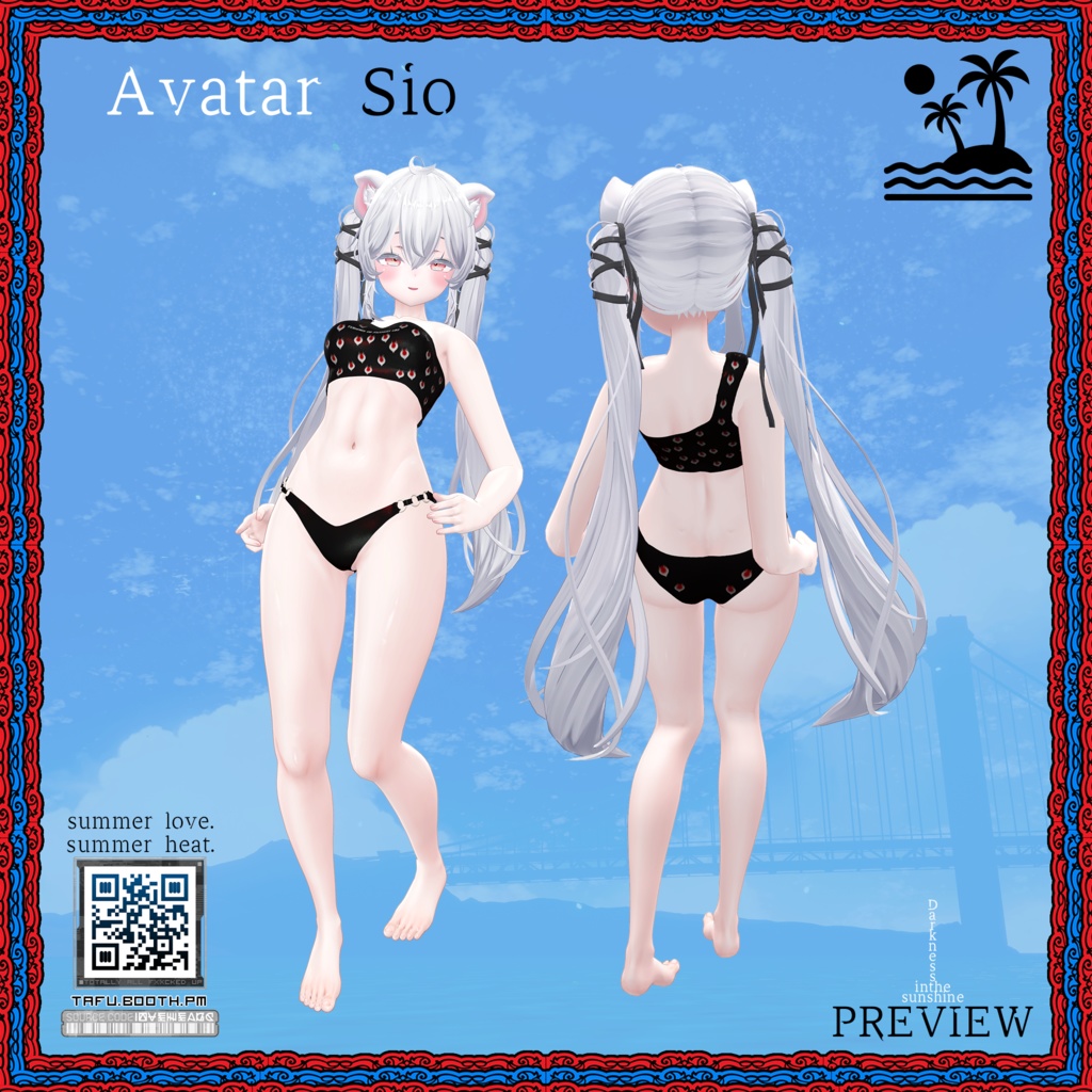 Lovewear C|VRChat ビキニ衣装 ❤️🔥10アバター対応