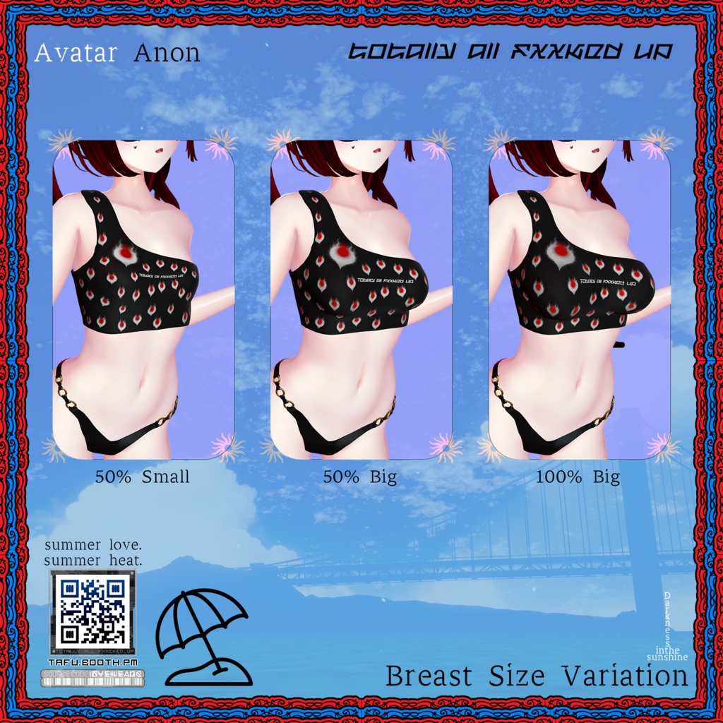 Lovewear C|VRChat ビキニ衣装 ❤️🔥10アバター対応