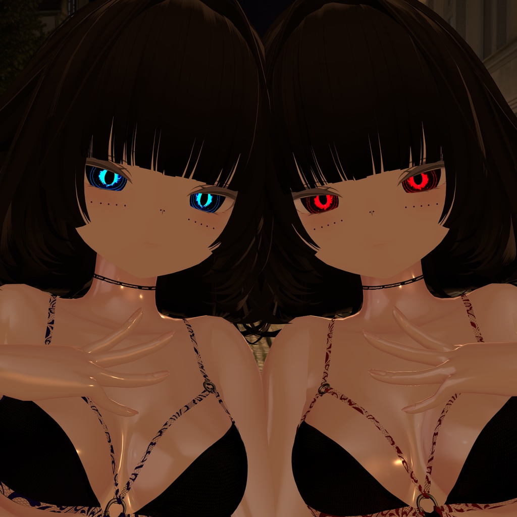 Oasis Vision ♥ VRChat瞳テクスチャ ♥ 10アバター対応