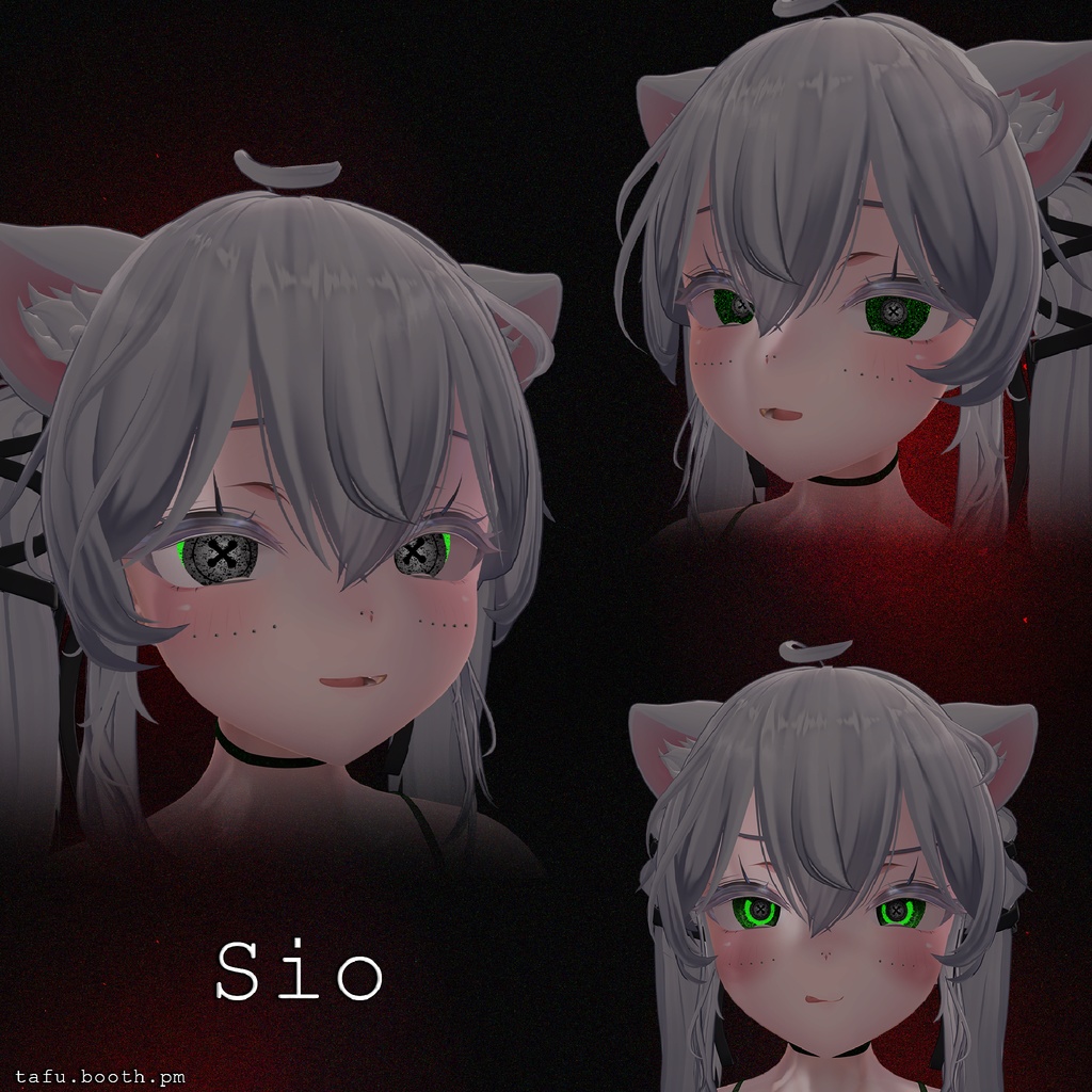 Swarm Vision ♥ VRChat 瞳テクスチャ ♥ 19アバター対応 ♥ Eye Texture