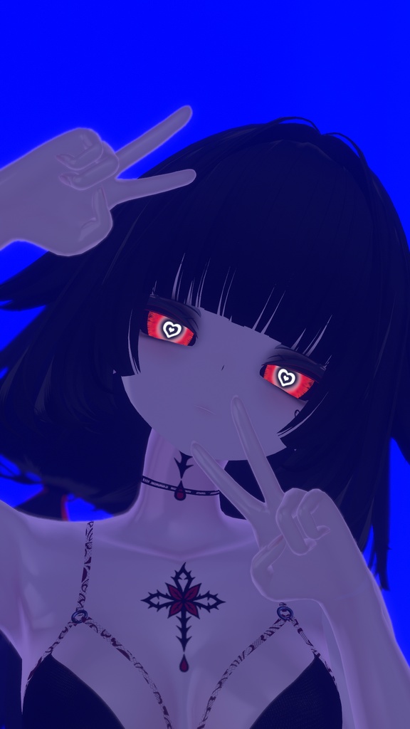 Lovestruck Vision ♥ VRChat 瞳テクスチャ ♥ 19アバター対応