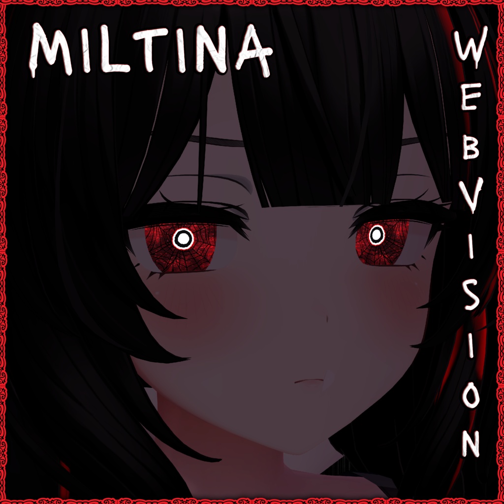 Web Vision ♥ VRChat 瞳テクスチャ ♥ 16 アバター対応 ♥ Eye Texture