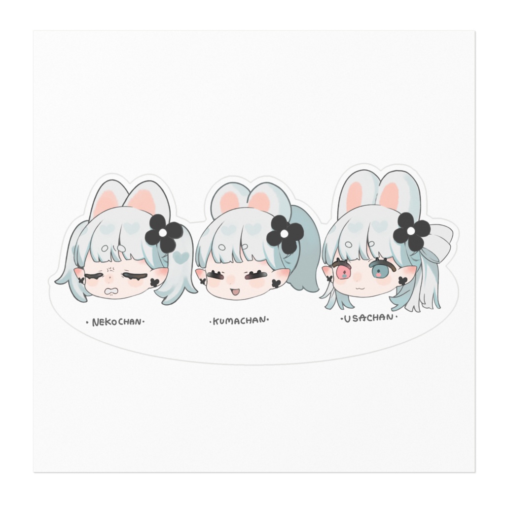 KYAWA!!ステッカー